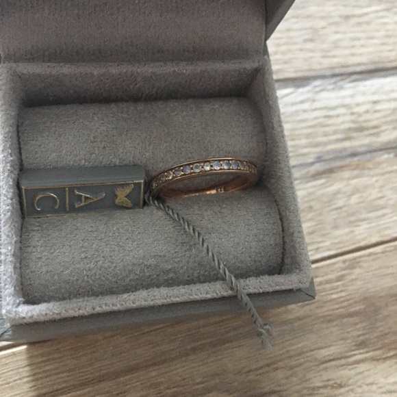 Astley Clarke rose gold moonstone eternity ring 6 - Picture 5 of 7